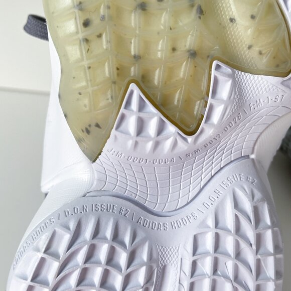 Adidas D.O.N. Issue #2 Steel Grey Size 7.5 - Picture 15 of 15